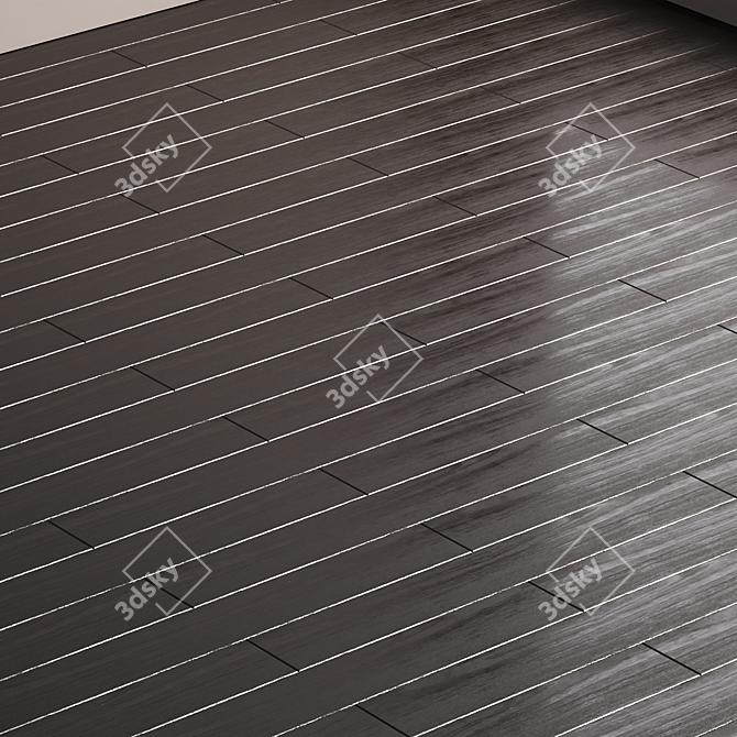 Wood Parquet Flooring Collection 3D model image 3