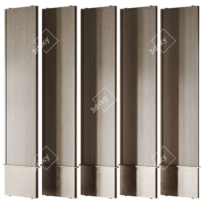 Space Zoning Room Divider Set 3D model image 2