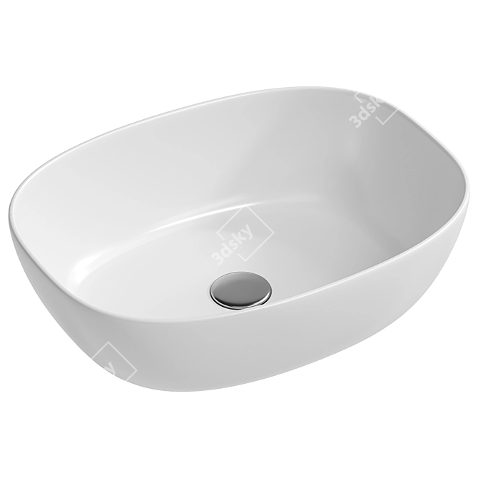 Modern BOND_S56 Washbasin Design 3D model image 1