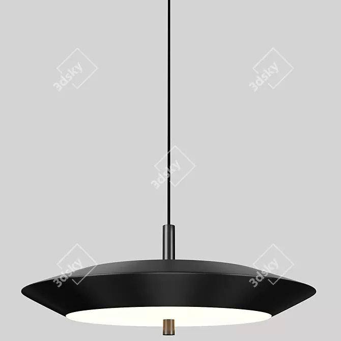 Adjustable LED Pendant Light TITO 3D model image 3