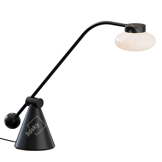 Steller Works Mun Table Lamp 3D model image 1