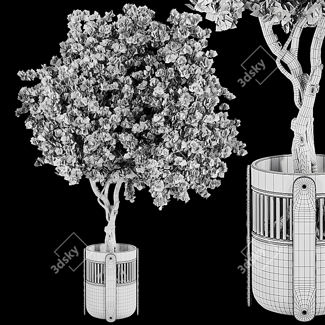 Max 2015 OBJ Chandelier Decor 3D model image 6