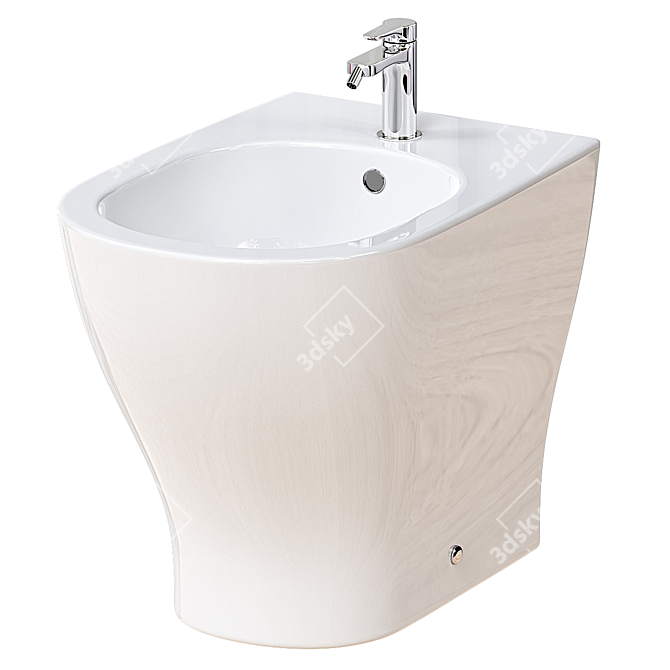 Modern ArtCeram Ten TEB001 Bidet 3D model image 1