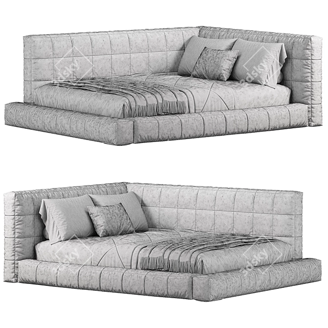 Baldwin Lounge Corner Bed 3D model image 4