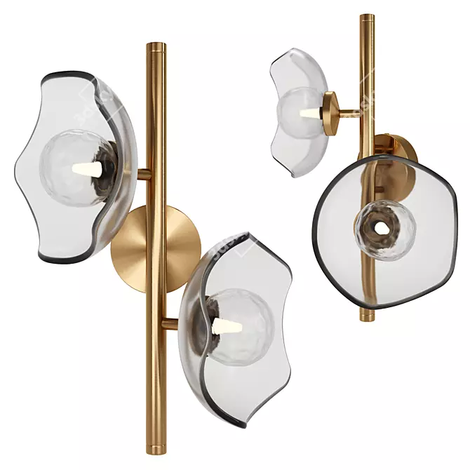 Elegant Maytoni Miracle Wall Sconce 3D model image 1