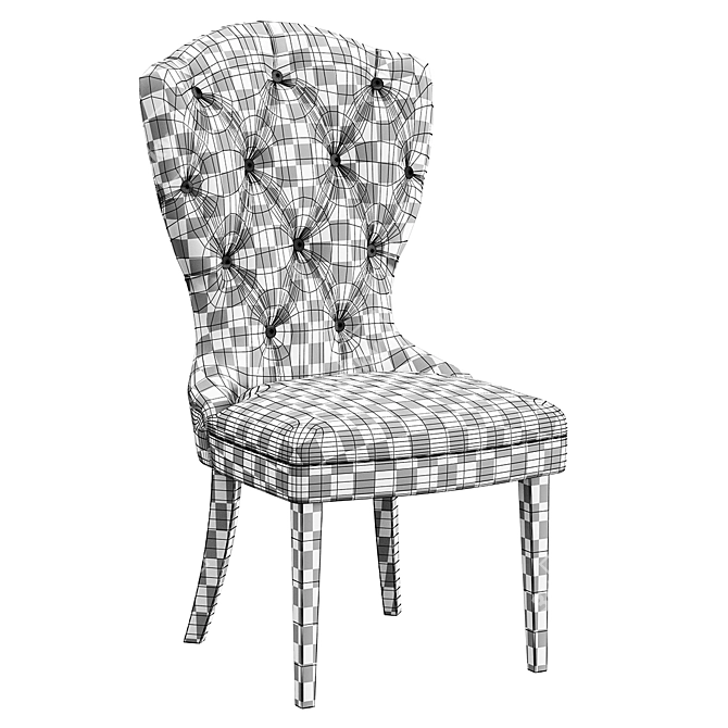  Elegant ELEGIA Chair, Konyshev 3D model image 6