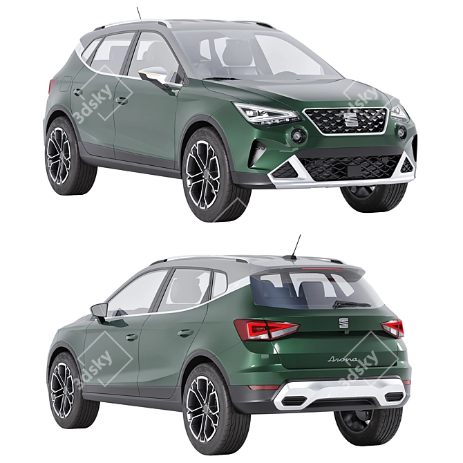 Archive Files for SEAT Arona 3D model image 1