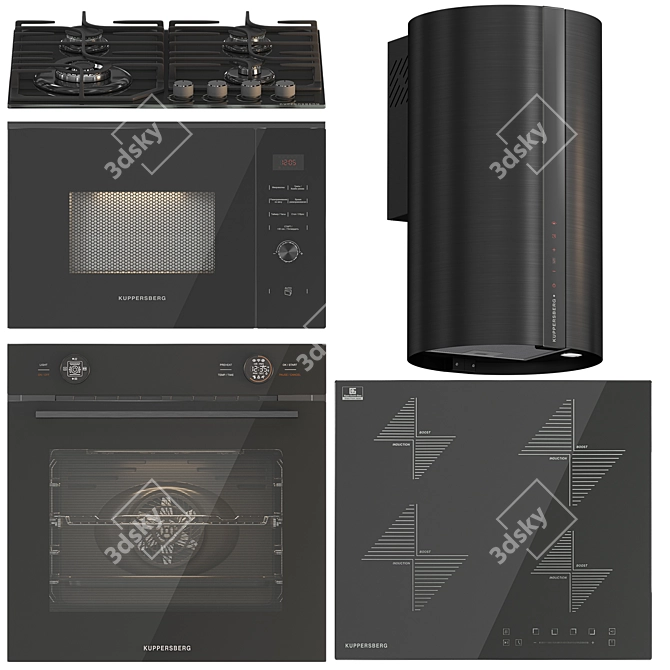 Kuppersberg Smart Appliance Set 3D model image 1