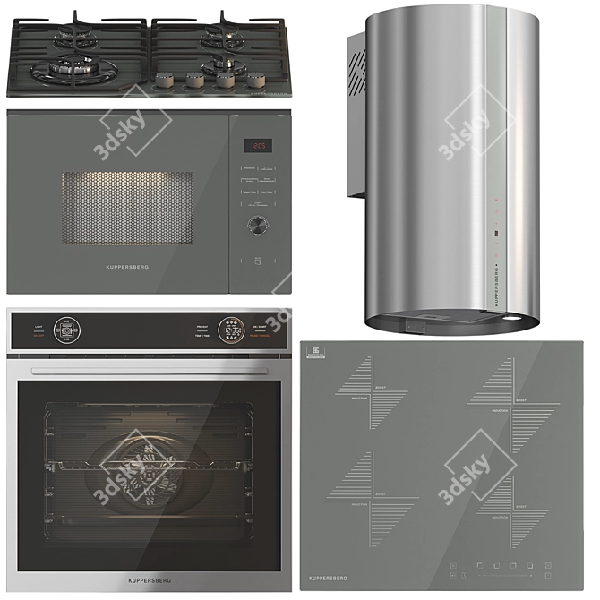 Kuppersberg Smart Appliance Set 3D model image 2