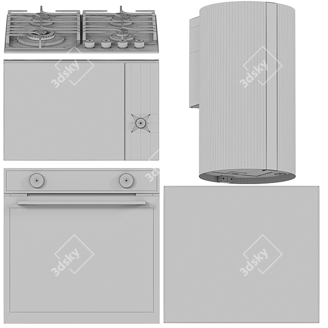 Kuppersberg Smart Appliance Set 3D model image 3