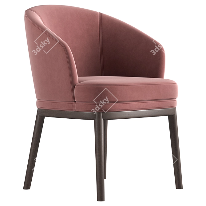 Elegant and Stylish Ruth Chair 3D model image 2