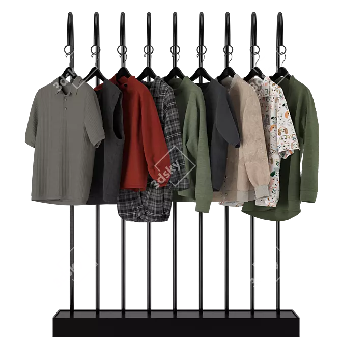 Mannequin Set Elegant Design Renders 3D model image 3