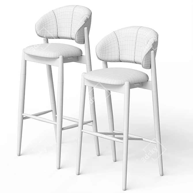 Bar Stools: Family Look Collection 3D model image 7