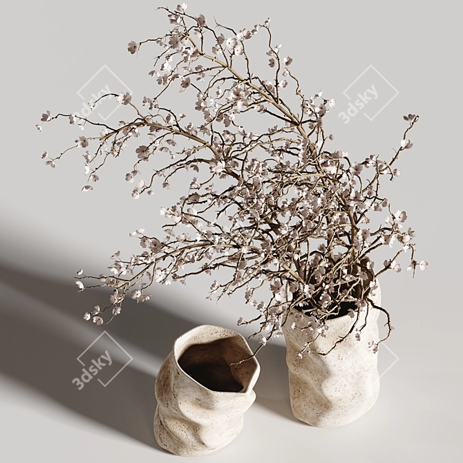 Elegant 3D Bouquet H12 Model 3D model image 6