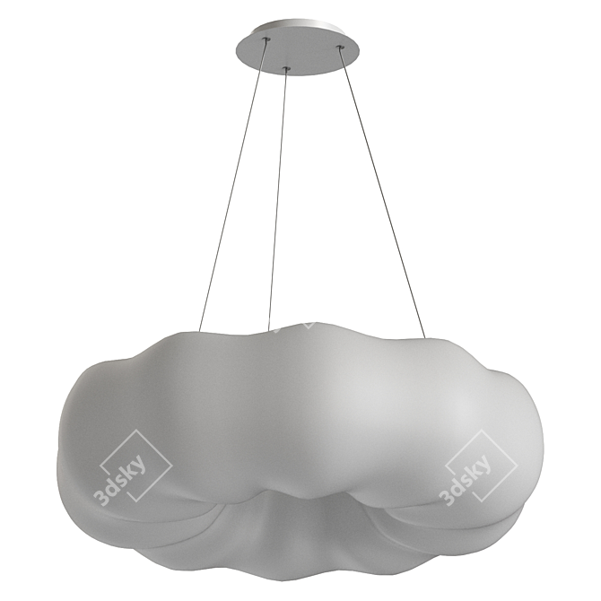 Zortes Soft LED Pendant Light 3D model image 5