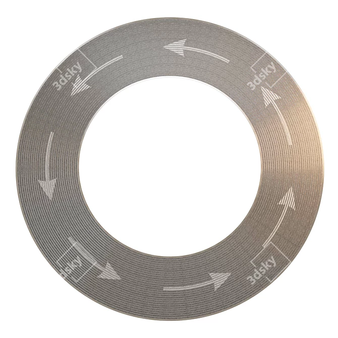 EMCO Technical Mat Track with Markers 3D model image 5