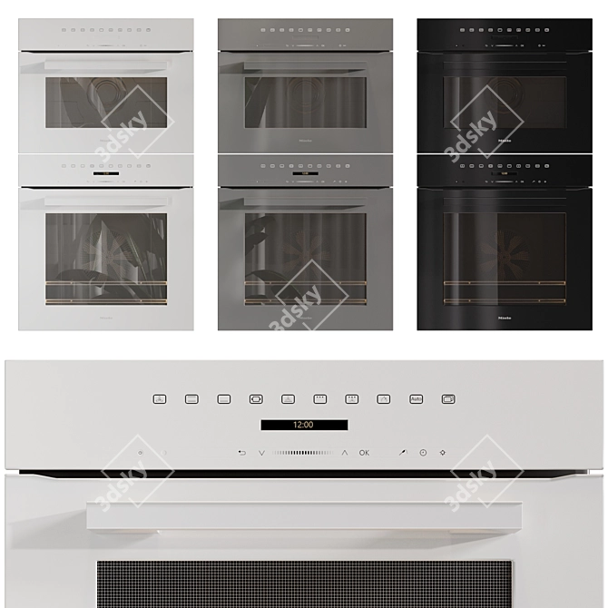 Miele Oven & Microwave Models 3D model image 1