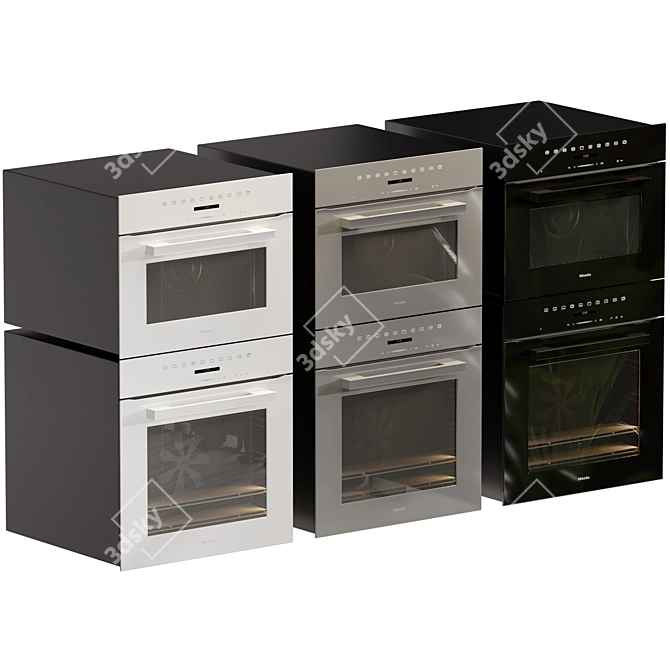 Miele Oven & Microwave Models 3D model image 2