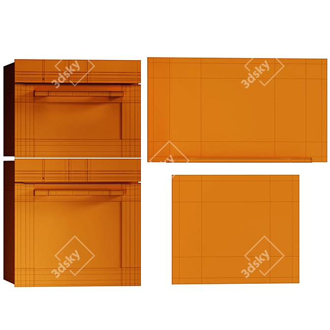 Miele Oven & Microwave Models 3D model image 8