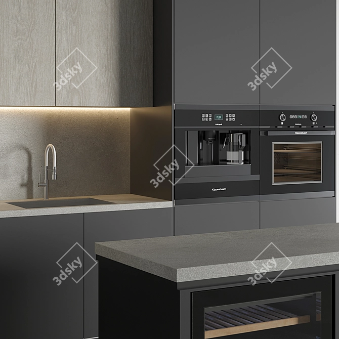 Legacy Kitchen 28 Corona Vray 3D model image 5