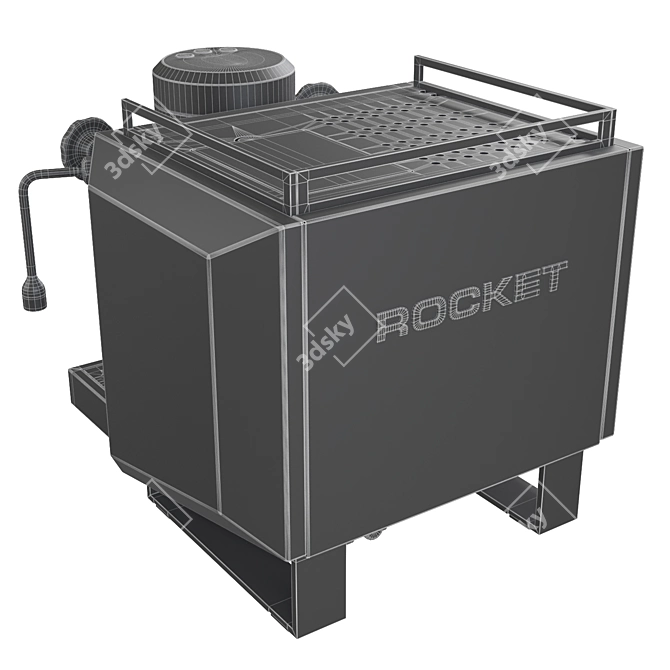 Rocket Espresso Bicocca Coffee Machine 3D model image 7