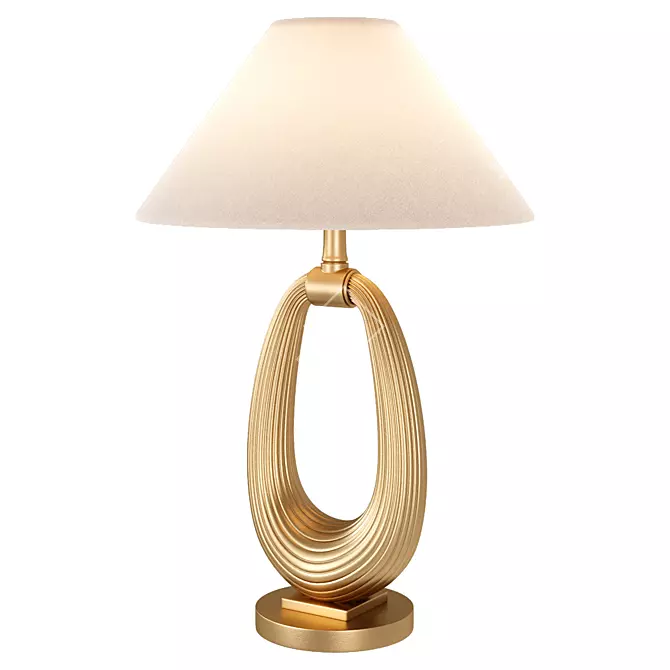 Creative Wabi Sabi Table Lamp 3D model image 3