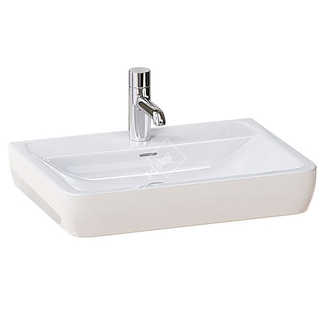 Sleek Laufen PRO A Sink 3D model image 1