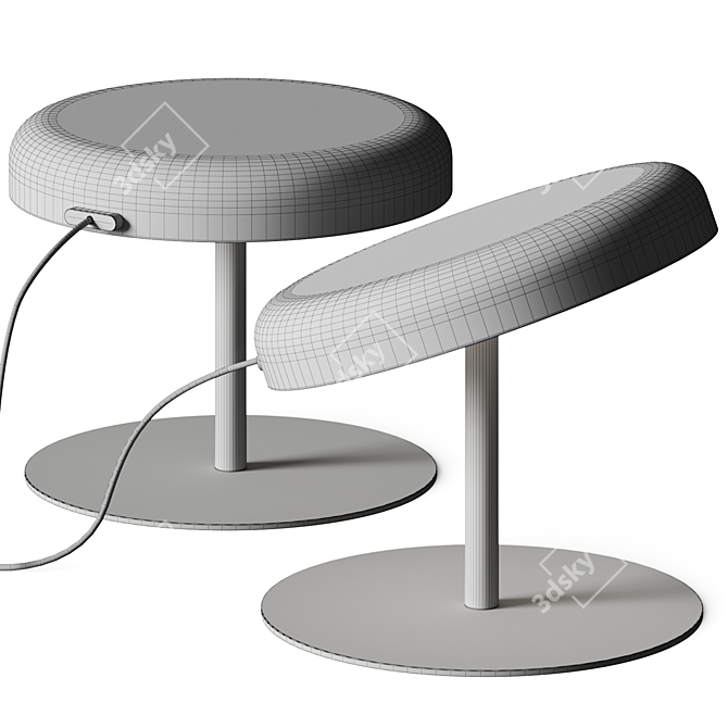 Adjustable Table Lamp with Vray&Crona 3D model image 4