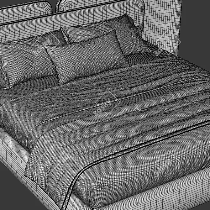 Angelo Bed 2013 Virtual Escape 3D model image 4