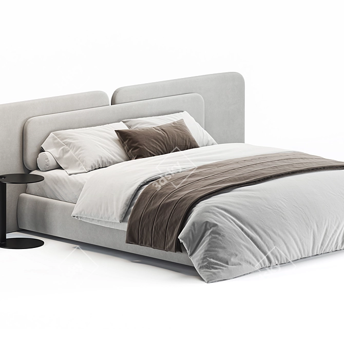 Contemporary Angelo Bed 2013 3D model image 3