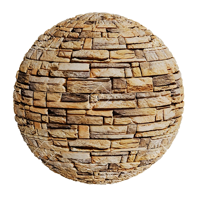 High-Resolution Stone Texture Pack 3D model image 1