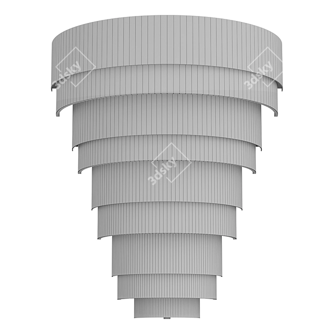 Hinkley Echelon Wall Sconce Light 3D model image 2