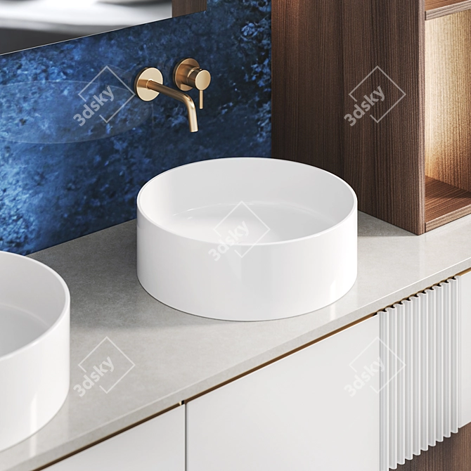 Corona 6 Bathroom Furniture 3D model image 3