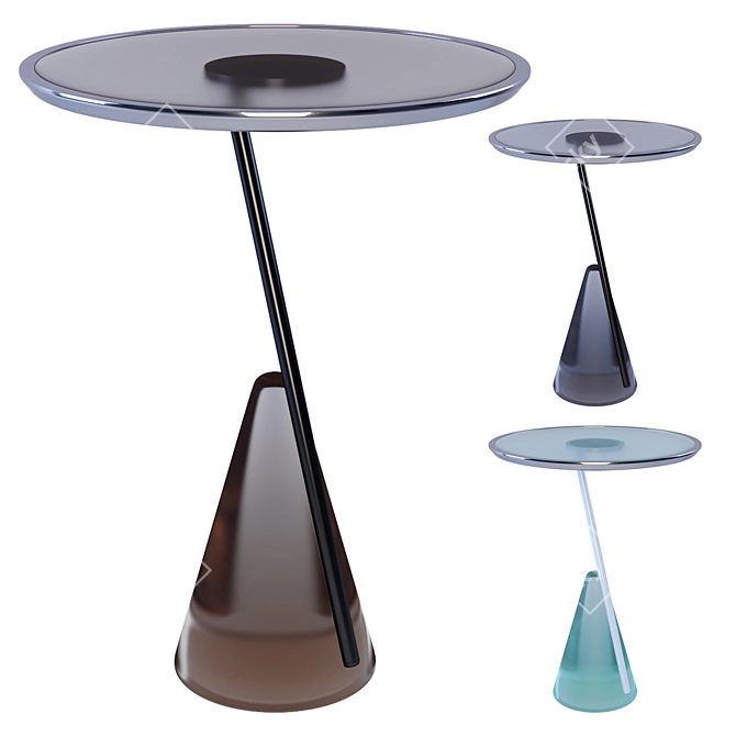 Sheffilton Coffee Table Ice-Cone 3D model image 1