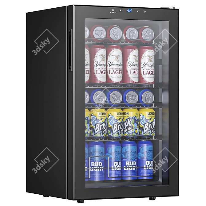 STAIGIS MINI FRIDGE - Compact Refrigerator 3D model image 1