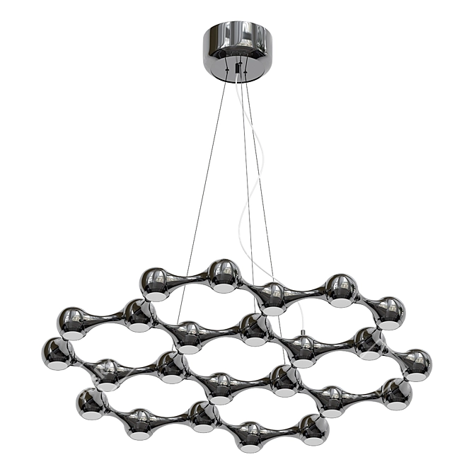 Modern Nordic Style Chandelier "Goslar 3D model image 1