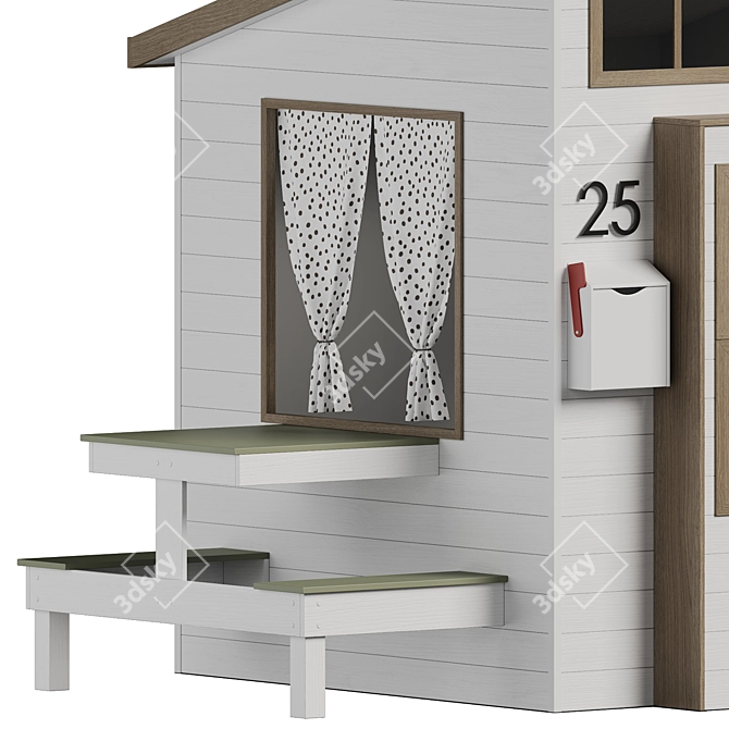 Children's Playhouse Model 3D model image 4