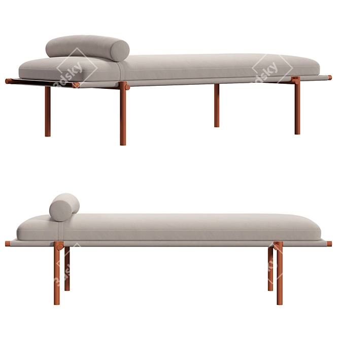 Rendez-vous Daybed by Marco Carini 3D model image 1