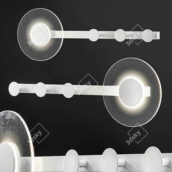 Mantra Venus Wall Light-Hanger 3D model image 3