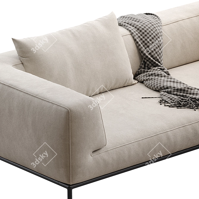 Flexform PERRY UP Sofa 2016 3D model image 6