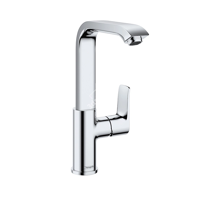 Hansgrohe Metris Mixer Set 3D model image 2