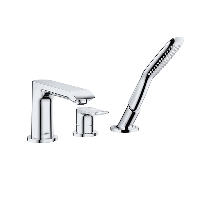 Hansgrohe Metris Mixer Set 3D model image 4