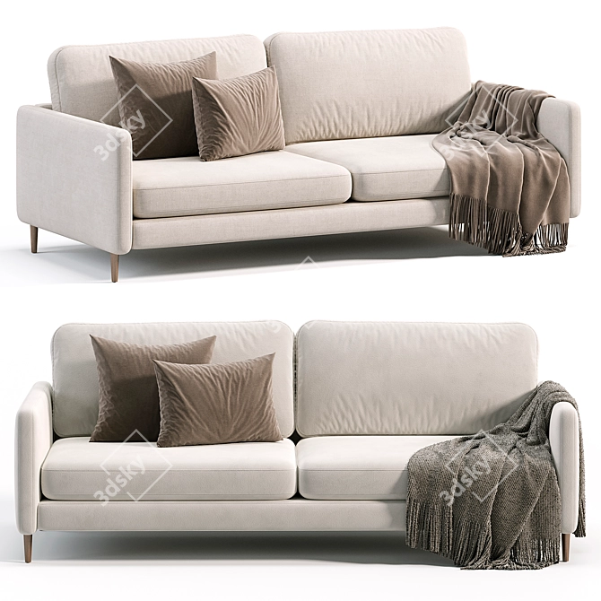 Scandinavia Remix Sofa 2017 3D model image 1