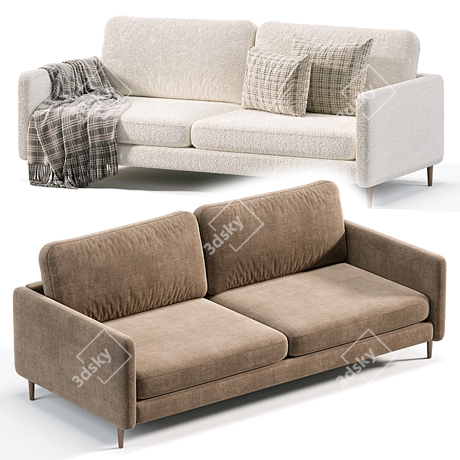 Scandinavia Remix Sofa 2017 3D model image 2