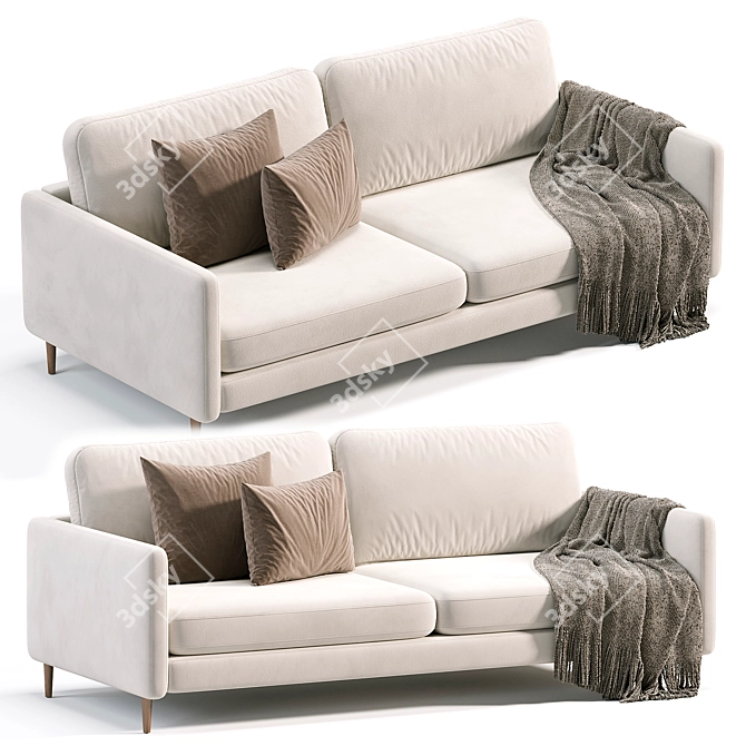 Scandinavia Remix Sofa 2017 3D model image 3