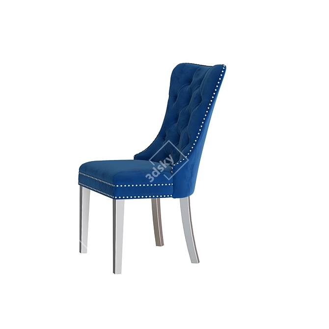 Modern Rocking Side Chair 3D model image 4