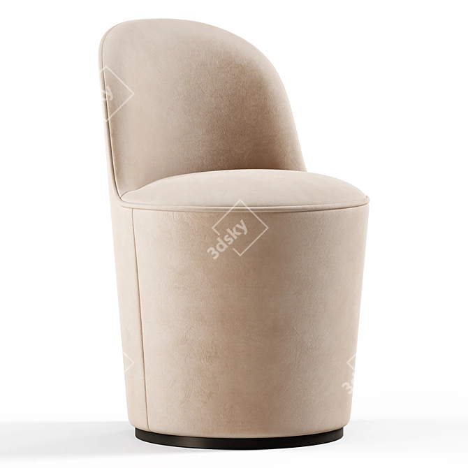 Seamless Textured Lounge Chair, 3D Product 3D model image 1