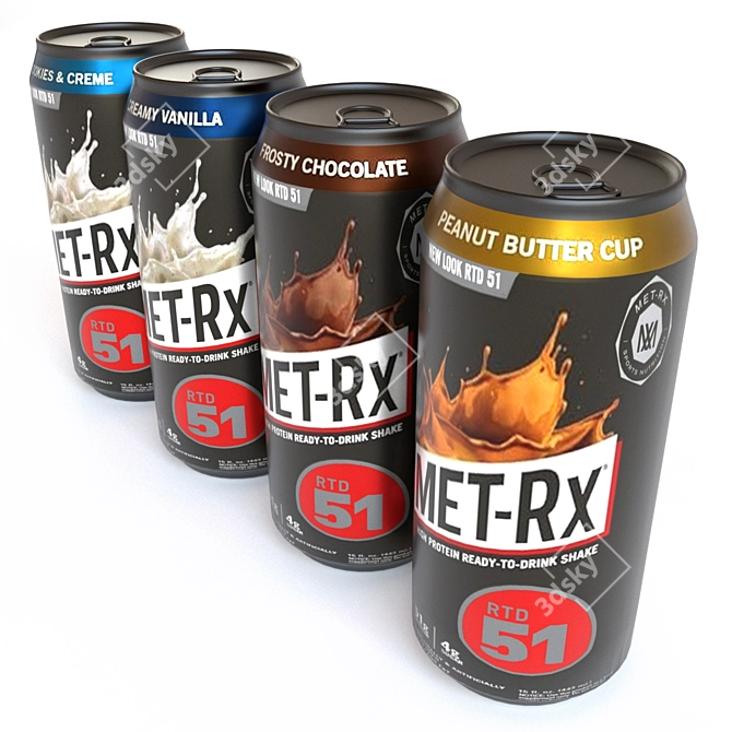 Metrix Supplement Variety Pack 3D model image 3