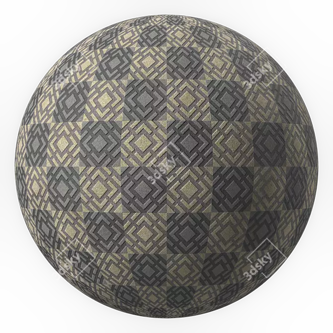 Stitched Fabric Sbsar 4k Seamless 3D model image 2