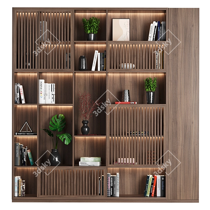 High-Quality Shelf 3D Model 3D model image 1